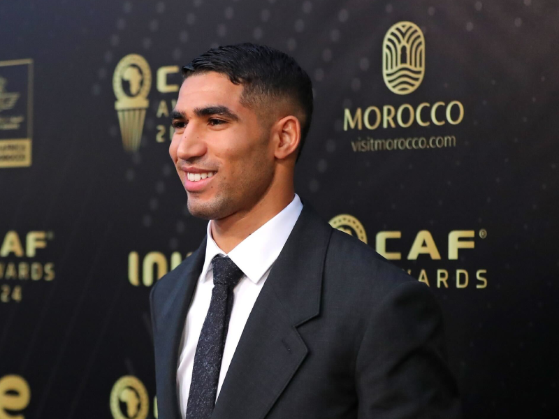 حكيمي مُرشح للفوز بالكرة الذهبية في الرباط