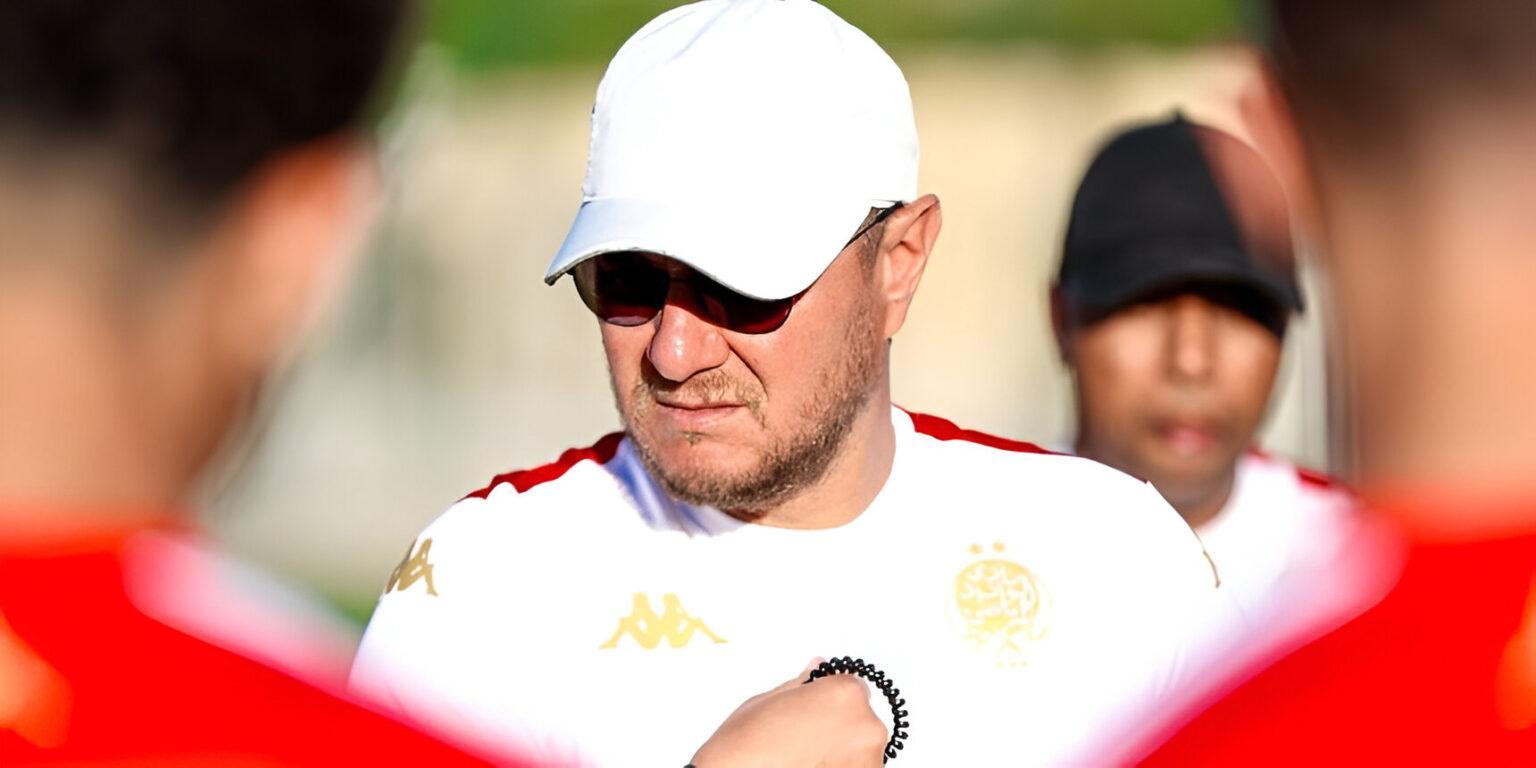 بنهاشم يكشف خطة الوداد خلال فترة التوقف