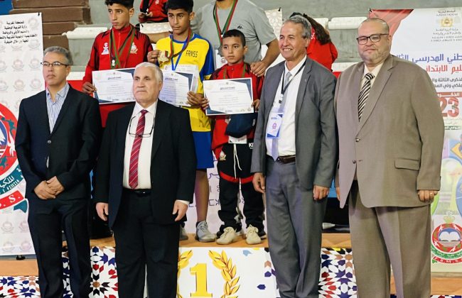 بني ملال.. إسدال الستار على الجمنازياد المدرسي الثالث للتعليم الابتدائي